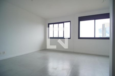 Sala  de kitnet/studio à venda com 1 quarto, 43m² em Petrópolis, Porto Alegre