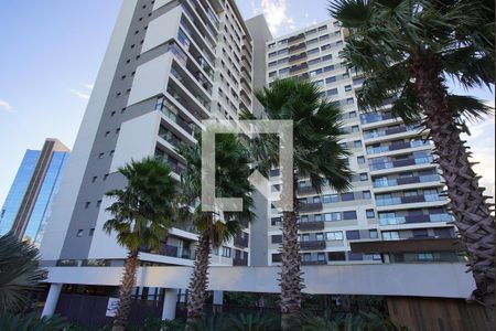 Studio à venda com 44m², 1 quarto e 1 vagaFachada e portaria