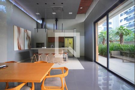 Studio à venda com 44m², 1 quarto e 1 vagaÁrea comum - Espaço Gourmet