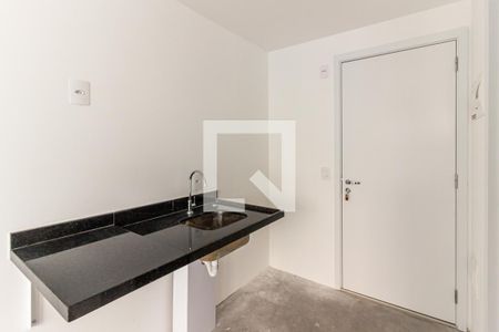 Cozinha de kitnet/studio à venda com 1 quarto, 30m² em Vila Buarque, São Paulo
