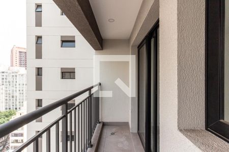 Varanda de kitnet/studio à venda com 1 quarto, 30m² em Vila Buarque, São Paulo