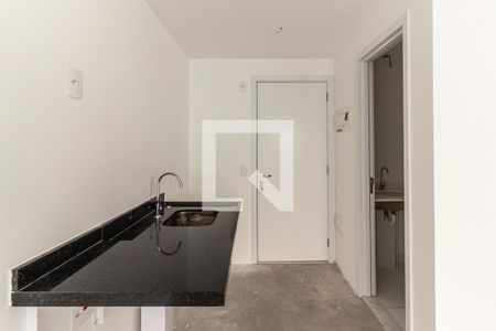 Cozinha de kitnet/studio à venda com 1 quarto, 30m² em Vila Buarque, São Paulo