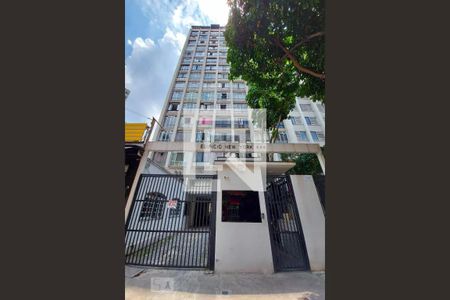 Studio para alugar com 23m², 1 quarto e sem vaga Studio para alugar com 23m², 1 quarto e sem vagaFachada