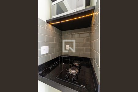 Studio para alugar com 23m², 1 quarto e sem vaga Studio para alugar com 23m², 1 quarto e sem vagaCozinha - Detalhe