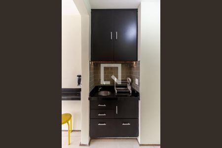 Studio para alugar com 23m², 1 quarto e sem vaga Studio para alugar com 23m², 1 quarto e sem vagaCozinha