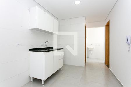 Cozinha de apartamento à venda com 2 quartos, 44m² em Vila Esperança, São Paulo