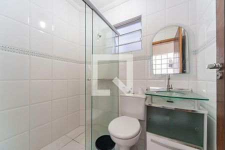 Banheiro Social de apartamento para alugar com 3 quartos, 82m² em Vila Francisco Matarazzo, Santo André