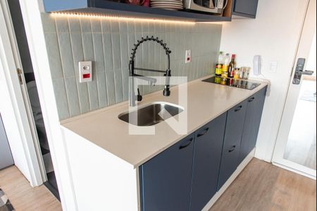 Studio para alugar com 27m², 1 quarto e sem vaga Studio para alugar com 27m², 1 quarto e sem vagaCozinha