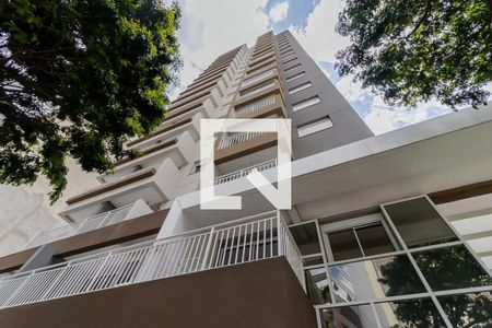 Studio para alugar com 27m², 1 quarto e sem vaga Studio para alugar com 27m², 1 quarto e sem vagaFachada