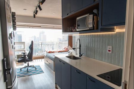 Studio para alugar com 27m², 1 quarto e sem vaga Studio para alugar com 27m², 1 quarto e sem vagaCozinha