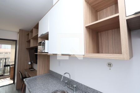 Studio para alugar com 25m², 1 quarto e sem vagaCozinha