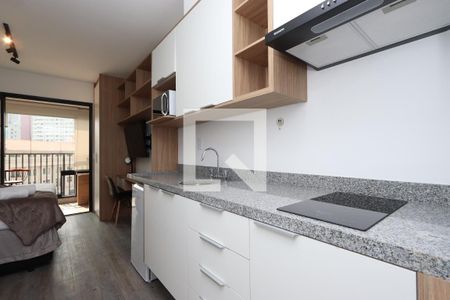 Studio para alugar com 25m², 1 quarto e sem vagaCozinha