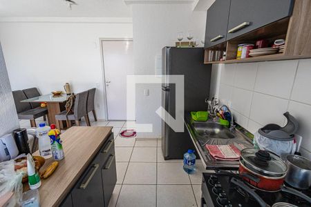 Cozinha de apartamento à venda com 2 quartos, 48m² em Jardim Guanabara, Belo Horizonte
