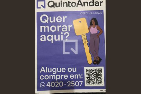 Plaquinha de apartamento para alugar com 2 quartos, 70m² em Botafogo, Rio de Janeiro