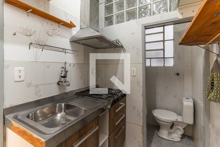 Studio à venda com 23m², 1 quarto e sem vagaCozinha