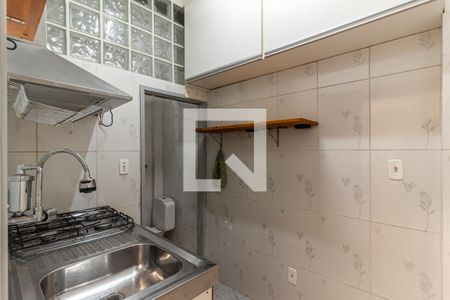Studio à venda com 23m², 1 quarto e sem vagaCozinha
