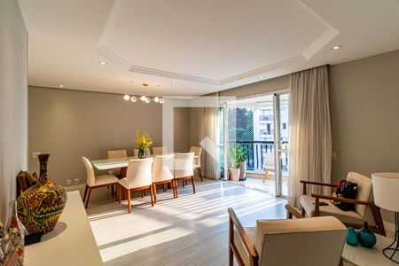 Sala de apartamento à venda com 3 quartos, 136m² em Vila São Francisco , São Paulo