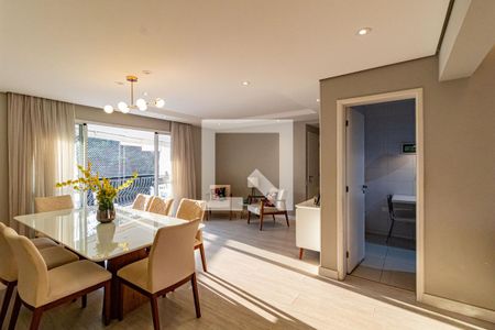 Sala de apartamento à venda com 3 quartos, 136m² em Vila São Francisco , São Paulo