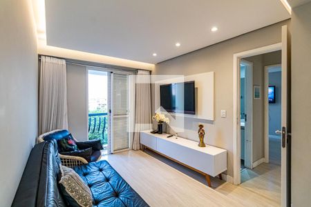 Sala de tv de apartamento à venda com 3 quartos, 136m² em Vila São Francisco , São Paulo