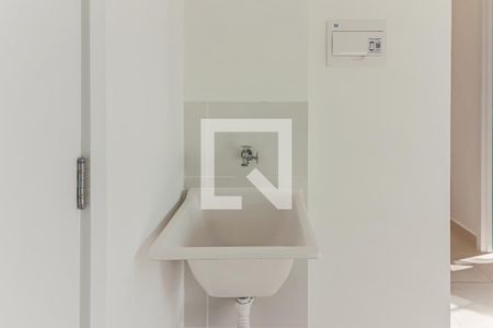 Sala / Cozinha / Lavanderia de apartamento à venda com 2 quartos, 34m² em Jardim Celeste, São Paulo