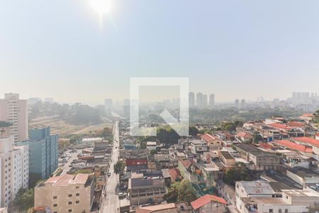 Vista Sala / Cozinha / Lavanderia de apartamento à venda com 2 quartos, 34m² em Jardim Celeste, São Paulo
