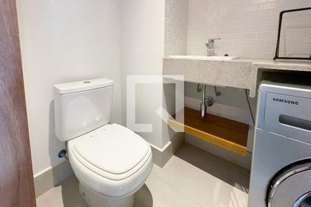 Studio à venda com 54m², 1 quarto e 1 vagaLavabo