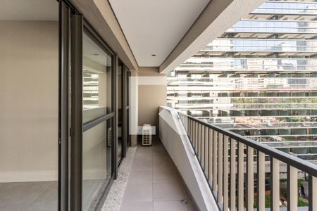 Varanda de apartamento à venda com 1 quarto, 49m² em Santa Ifigênia, São Paulo