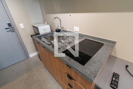 Studio à venda com 26m², 1 quarto e sem vagaCozinha