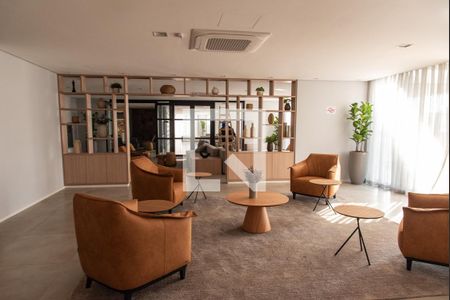 Studio à venda com 26m², 1 quarto e sem vagaHall social
