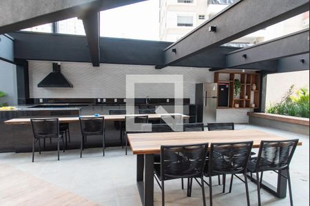 Studio à venda com 26m², 1 quarto e sem vagaChurrasqueira
