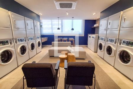 Studio à venda com 26m², 1 quarto e sem vagaLavanderia