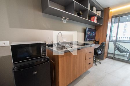 Studio à venda com 26m², 1 quarto e sem vagaCozinha
