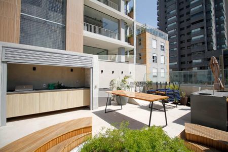 Studio para alugar com 25m², 1 quarto e sem vaga Studio para alugar com 25m², 1 quarto e sem vagaÁrea Comum - Espaço Gourmet