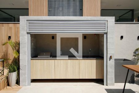 Studio para alugar com 25m², 1 quarto e sem vaga Studio para alugar com 25m², 1 quarto e sem vagaÁrea Comum - Espaço Gourmet