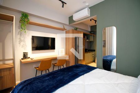 Studio de kitnet/studio para alugar com 1 quarto, 25m² em Pinheiros, São Paulo