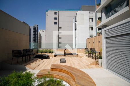 Studio para alugar com 25m², 1 quarto e sem vaga Studio para alugar com 25m², 1 quarto e sem vagaÁrea Comum - Espaço Gourmet