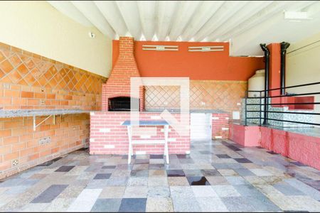 Área comum - Churrasqueira de apartamento para alugar com 1 quarto, 40m² em Assunção, São Bernardo do Campo