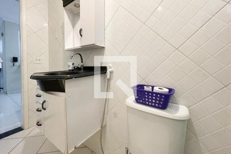 Banheiro Social  de apartamento para alugar com 1 quarto, 40m² em Assunção, São Bernardo do Campo