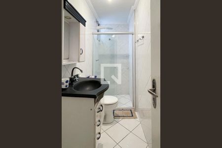 Banheiro Social  de apartamento para alugar com 1 quarto, 40m² em Assunção, São Bernardo do Campo