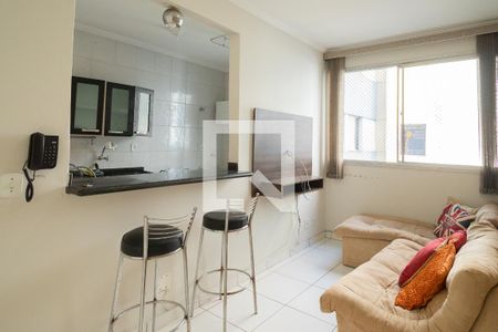Sala de apartamento para alugar com 1 quarto, 40m² em Assunção, São Bernardo do Campo