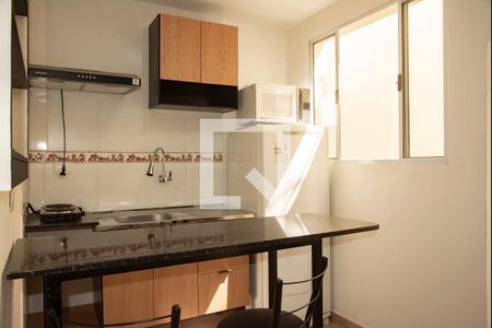 Studio para alugar com 25m², 1 quarto e sem vagaCozinha