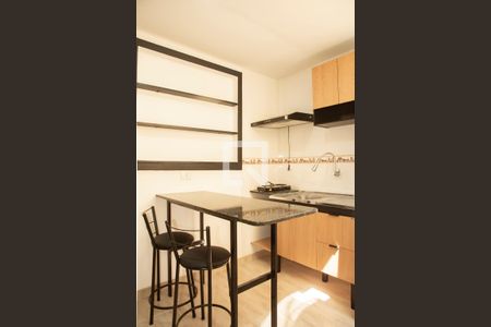 Studio para alugar com 25m², 1 quarto e sem vagaCozinha