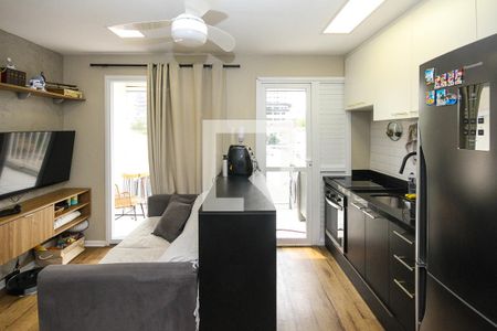 Apartamento à venda com 44m², 2 quartos e sem vaga Apartamento à venda com 44m², 2 quartos e sem vagaSala e cozinha