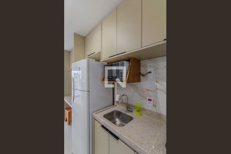 Apartamento à venda com 21m², 1 quarto e sem vaga Apartamento à venda com 21m², 1 quarto e sem vagaCozinha