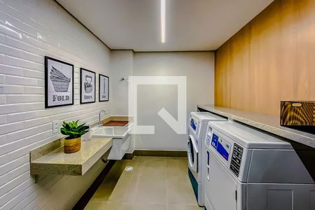 Apartamento à venda com 21m², 1 quarto e sem vaga Apartamento à venda com 21m², 1 quarto e sem vagaÁrea comum - Lavanderia