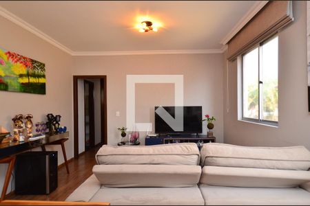 Sala 2 ambientes de apartamento à venda com 3 quartos, 90m² em Palmares, Belo Horizonte