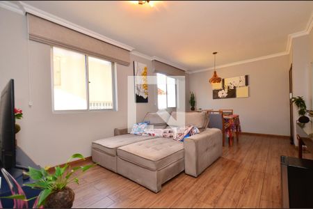 Sala 2 ambientes de apartamento à venda com 3 quartos, 90m² em Palmares, Belo Horizonte