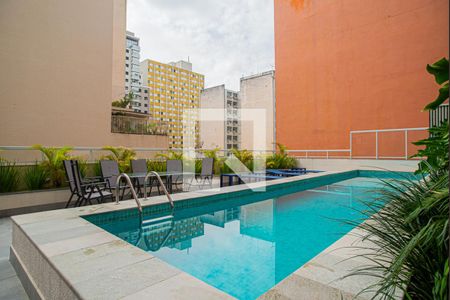 Studio à venda com 23m², 1 quarto e sem vagaÁrea comum - Piscina