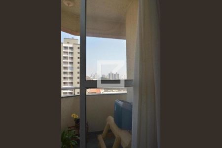 Varanda da Sala de apartamento à venda com 2 quartos, 60m² em Silveira, Santo André