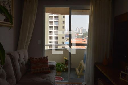 Varanda da Sala de apartamento à venda com 2 quartos, 60m² em Silveira, Santo André